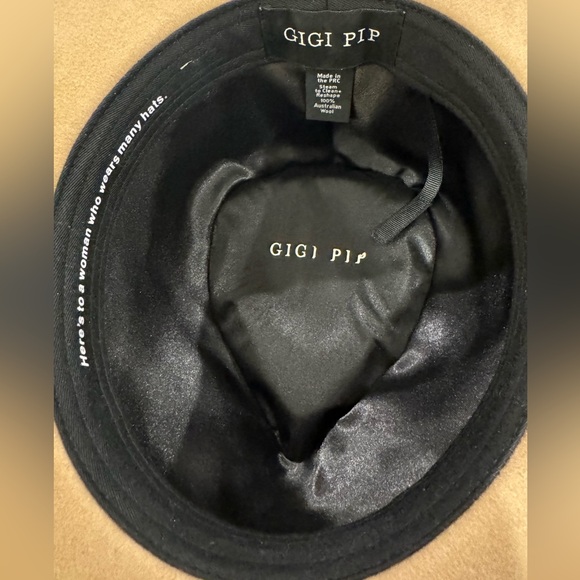 Gigi Pip Monroe Rancher hat. NWOT. Brown. S/M. - Picture 7 of 7